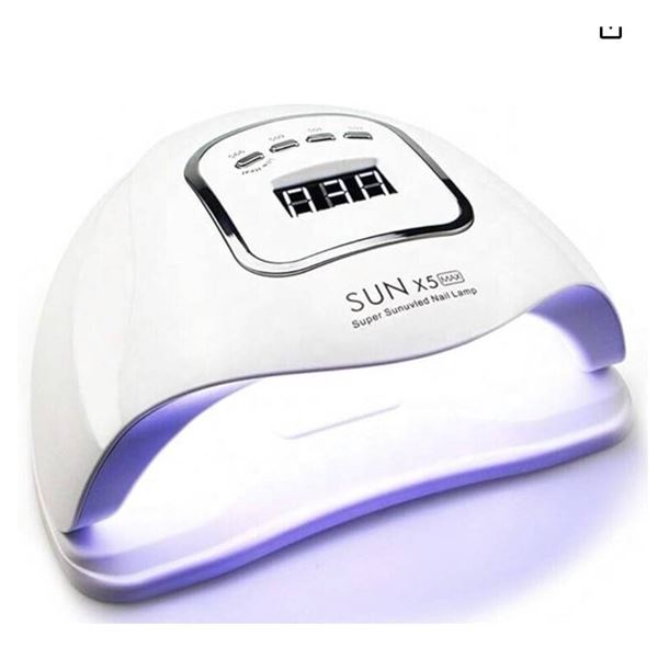 Professional LED UV Nail Dryer Gel Polish Lamp Salon Manicure SUN X5 MAX 80w. FOR HANDS AND FEET