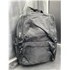 Image 2 : Black Backpack with Zipper Compartments and Adjustable Straps