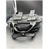 Image 5 : Black Backpack with Zipper Compartments and Adjustable Straps