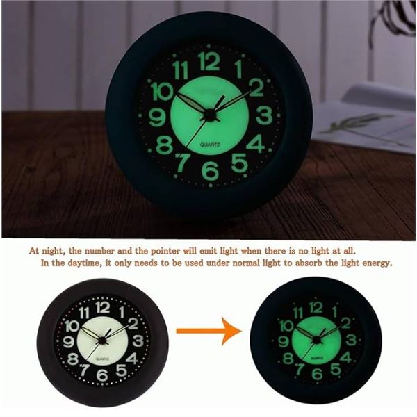Shower Clock Luminous Bathroom Wall Clock【Waterproof for Water Spray】 Battery Po