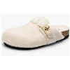 Image 1 : DreamPairs Womens Sherpa Style Clogs Size 7