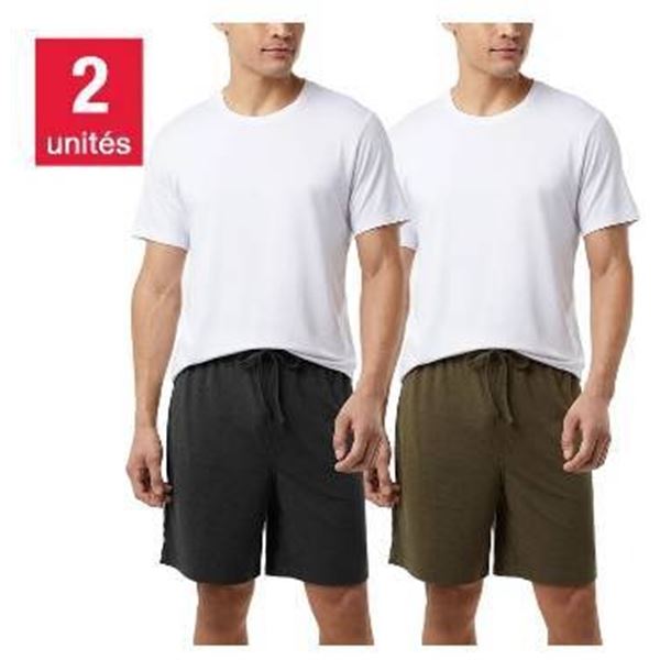 Small Men’s 2-Pack Lounge Shorts by 32 Degrees Heat