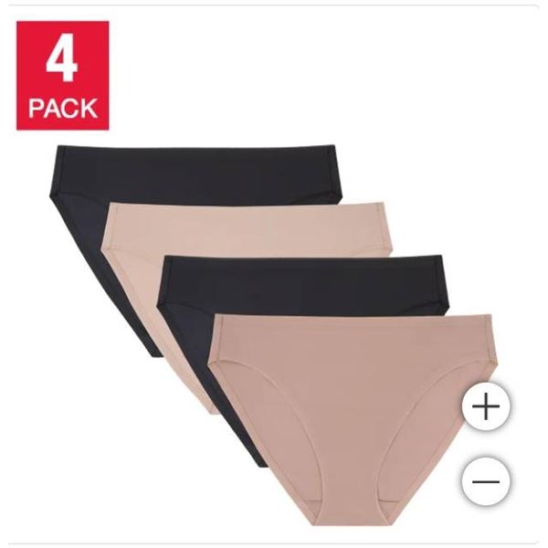 Halston Smoothwear Bikini – 4-Piece Pack XXL