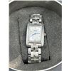 Image 1 : Point Zero Rectangular Watch with Stainless Steel Band