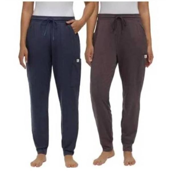 Frank And Oak Size Medium Organic Cotton Blend Lounge Pants for Women Set of 2