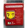 Image 3 : Mini Square Sound Lamp Featuring Push Down Sound Activation