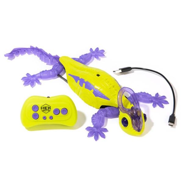 Hexbug Wall Climber Chameleon Robotic Toy with Glow-in-the-Dark Feature