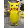 Image 1 : Inflatable Pokemon Pikachu  Costume for Adults, One Size Cable