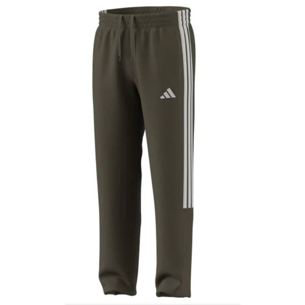 Adidas Men’s Green Track Pants with White Stripes (XL/TG)