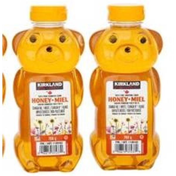 Kirkland Signature 750g Honey Bear Shaped Bottles (Set of 2)