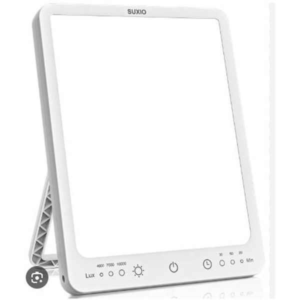 SUXIO X003D03DOT Light Therapy Lamp with Timer and Touch Control Dimensions1.5D x 13W x 17.3H Centim