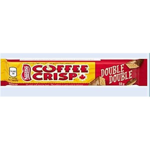 Nestle Coffee Crisp Double Double Wafer Bars, 24 x 50g