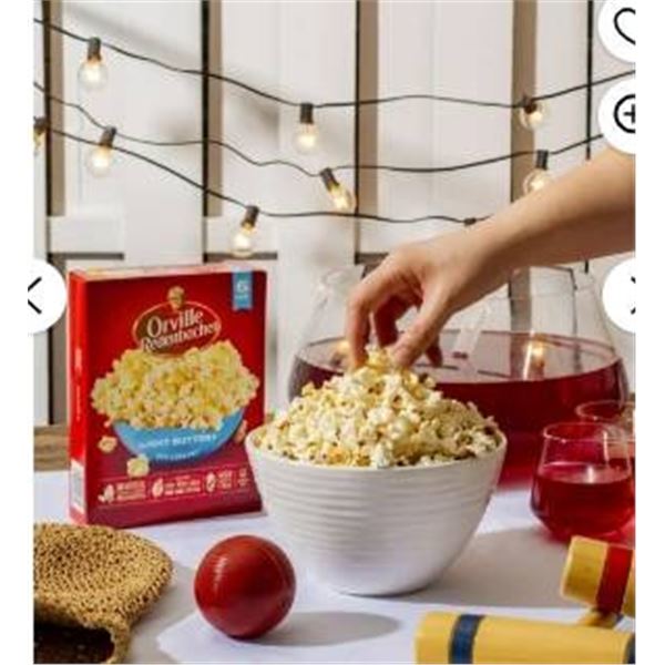 Orville Redenbacher Light Buttery Microwave Popcorn (18 Bags Total)