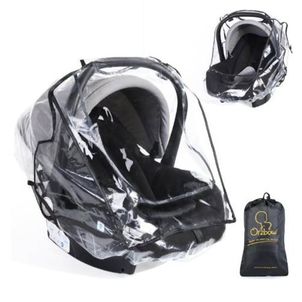 Orzbow Car Seat Rain Cover X003VCCCDOP with Roll-Up Door