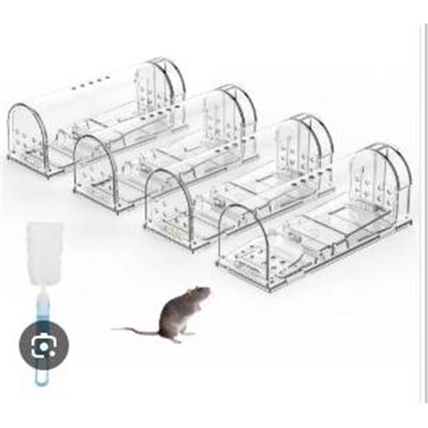 Mouse Trap 4-Pack Humane Catch and Release System