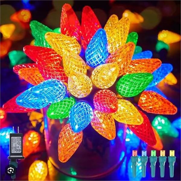 Minetom C9 Christmas String Lights, 100 Lights, Model GV-100-CM