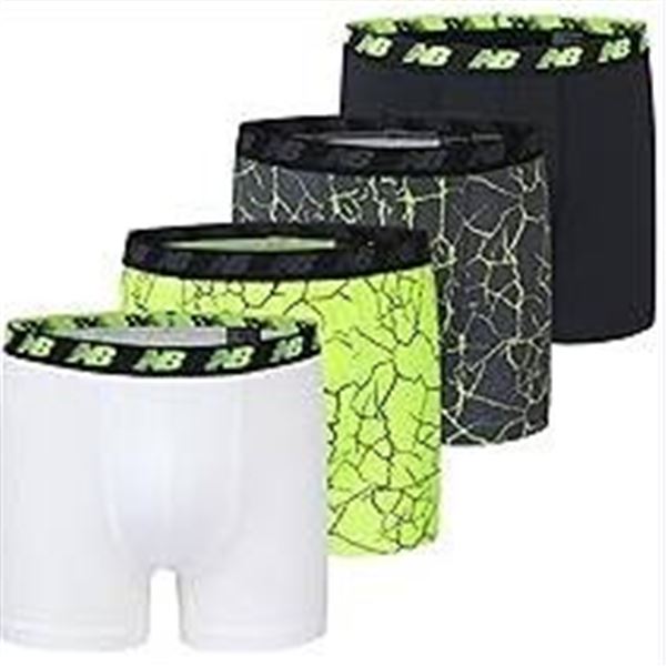 New Balance Boys Boxer Brief Performance Underwear, Size XL
