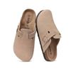 Image 1 : ODOLY Genuine Suede Clogs with Arch Support – Size 40