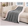 Image 1 : Heated Blanket with Over-Heat Protection, 50×60 Inches
