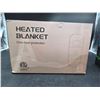 Image 2 : Heated Blanket with Over-Heat Protection, 50×60 Inches
