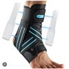 Image 1 : AGPTEK Ankle Brace Model SABBLS-8 in Blue for Size 11-12 Inches