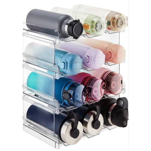 Lifewit Stackable Water Bottle Organizer for Cabinets, Model 22026.02TP.V3