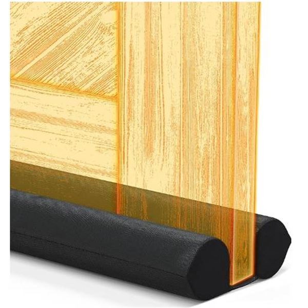 Two-Sided Door Draft Stopper for Energy Efficiency and Protection