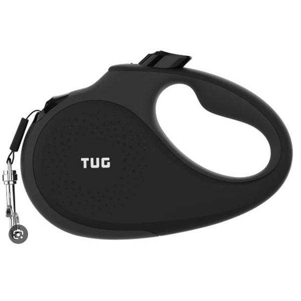 TUG Medium Retractable Dog Leash with Quick Lock System and 360-Degree Tangle-Free Design