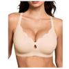 Image 1 : Gailife Nylon-Spandex Blend Bra, Size L Beige