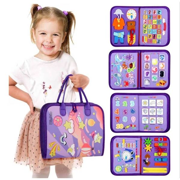 Winblo Busy Book For Toddlers – Interactive Learning Toy