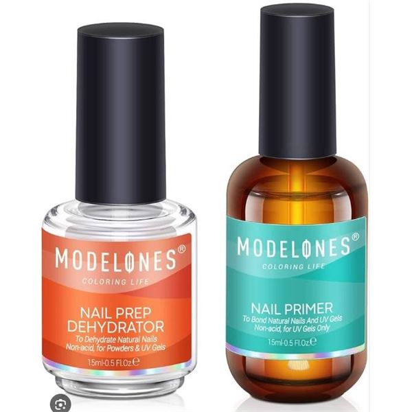 Modelones Nail Dehydrator and Primer, 2 Pieces, MZ-0322