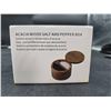 Image 2 : Acacia Wood Salt and Pepper Storage Container With Compartments