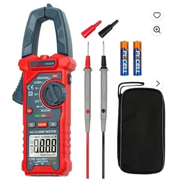 AstroAI CM200 Digital Clamp Meter, 2000 Counts
