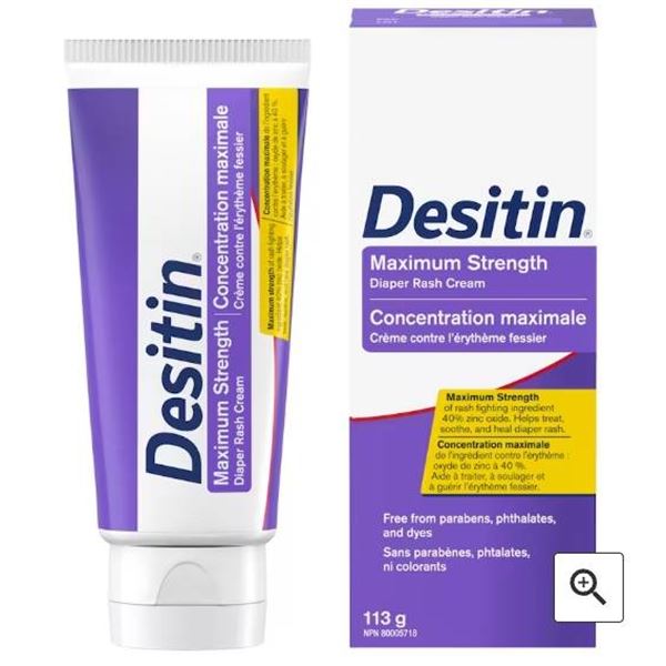 Desitin Maximum Strength Diaper Rash Cream 113 g
