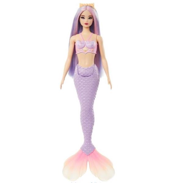 Barbie Dreamtopia Mermaid Doll, Purple Hair, Model GJJ43
