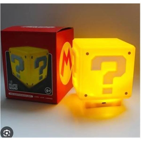 Mini Square Sound Lamp With USB Power Cable