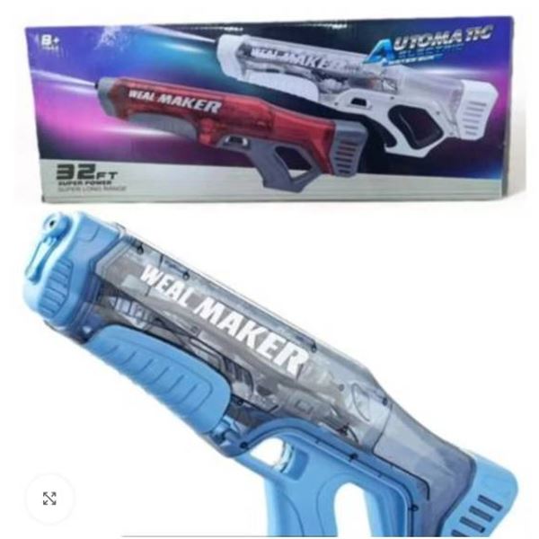 Weal Maker Automatic Electric Water Gun, Dual Color Design
