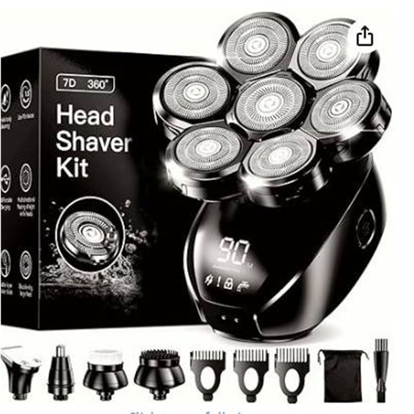Cyruzi 7D Floating Electric Shaver MS-689 with Magnetic Head