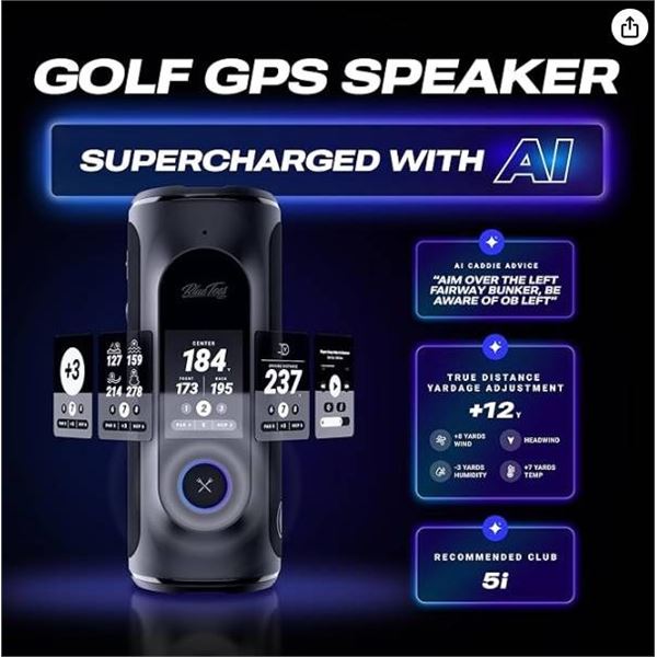 Player+ Magnetic Touch Smart Speaker with Golf Features