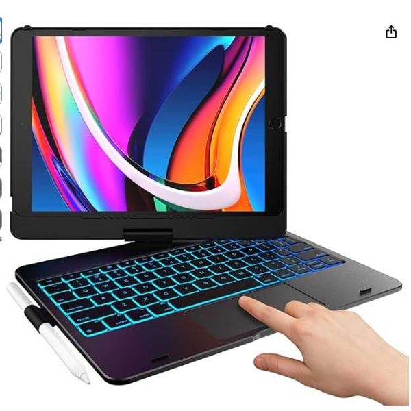 Typecase Flexbook Touch 7-in-1 Wireless Keyboard Case with Trackpad