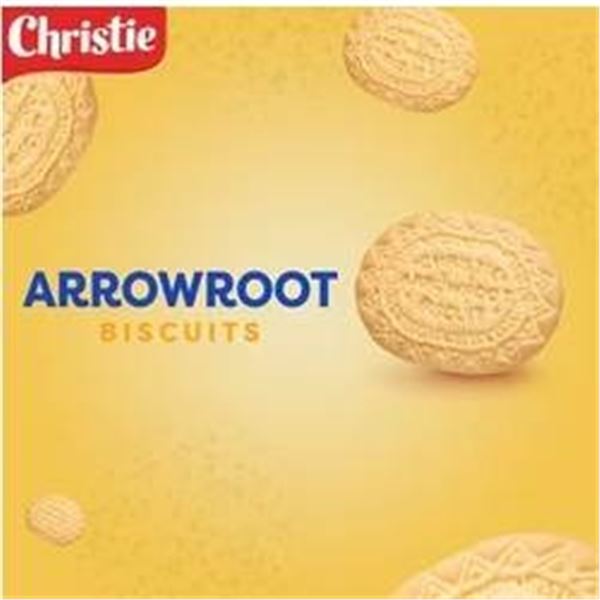 Christie Arrowroot Biscuits, 1.4 kg, 8 Individually Wrapped Packs