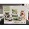 Image 2 : 28-Piece Glasslock Glass Food Storage Container Set with Lids