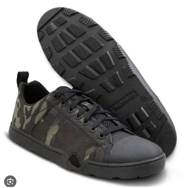 Altama Maritime Assault Low Tactical Shoes, Size 12W, MultiCam