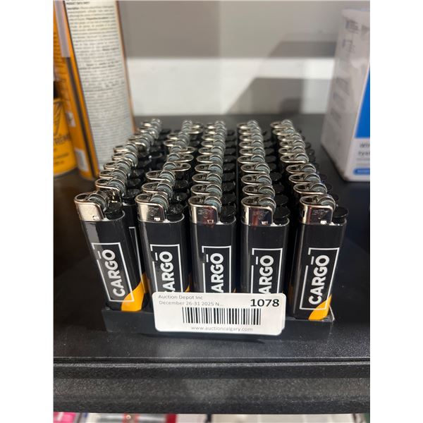 50 Cargo Branded Lighters