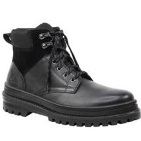 Size 11 Black Lace-Up Work Boots WK0250, Item 1917381