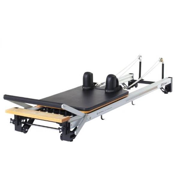 Merithew Pilates Reformer with Wooden Base and Rope System