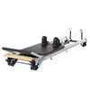 Image 1 : Merithew Pilates Reformer with Wooden Base and Rope System