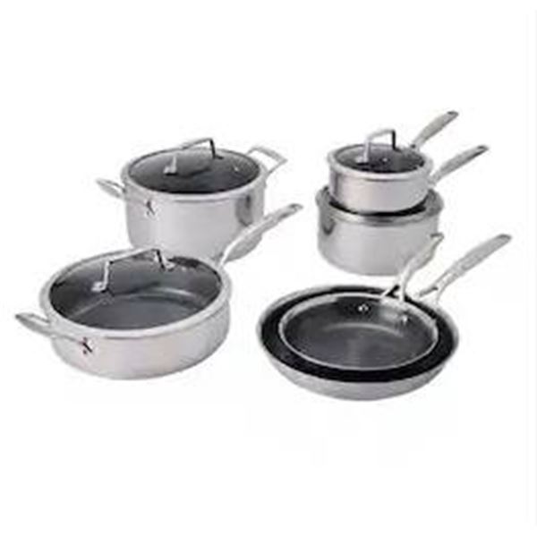 Henckels Paradigm 10-Piece Ceramic Nonstick Cookware Set