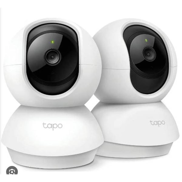 TP-Link Tapo D230 Pan Tilt Wi-Fi Security Cameras 2K 2-Pack