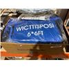 Image 2 : WICTTISPOSI 6x6FT Baseball Practice Net With Accessories